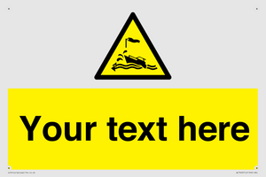 Custom Warning wind over tide conditions